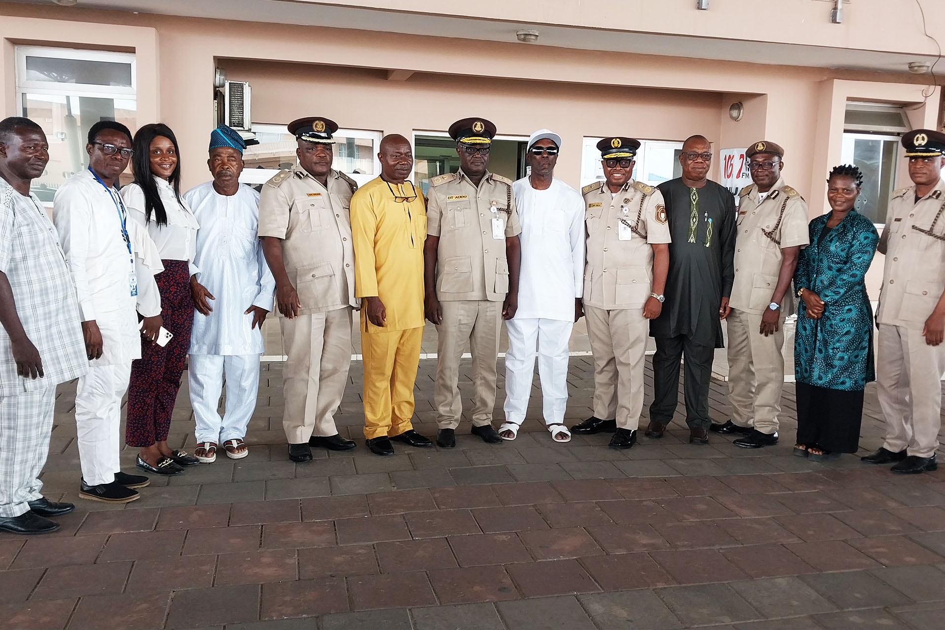 The Official Visit to the Newly Deployed Comptrollers of Nigeria Immigration Service, Seme Border Command and Lagos State Border Patrol