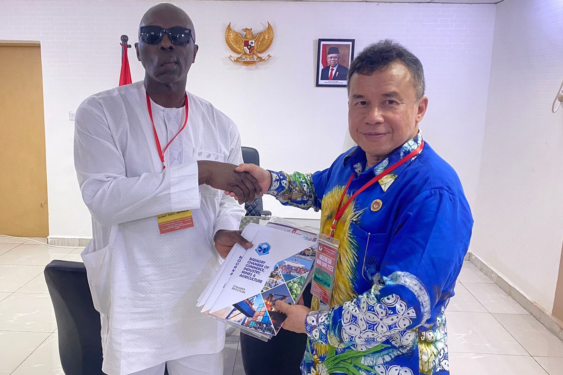 BACCIMA PRESIDENT MEETS INDONESIA AMBASSADOR TO NIGERIA