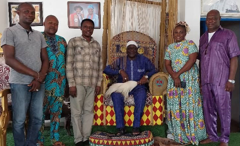 BACCIMA Consultations with His Royal Majesty, OBA Oyekan Adekanmi Ajose Possi, The Alapa of Egun-Awori Kingdom