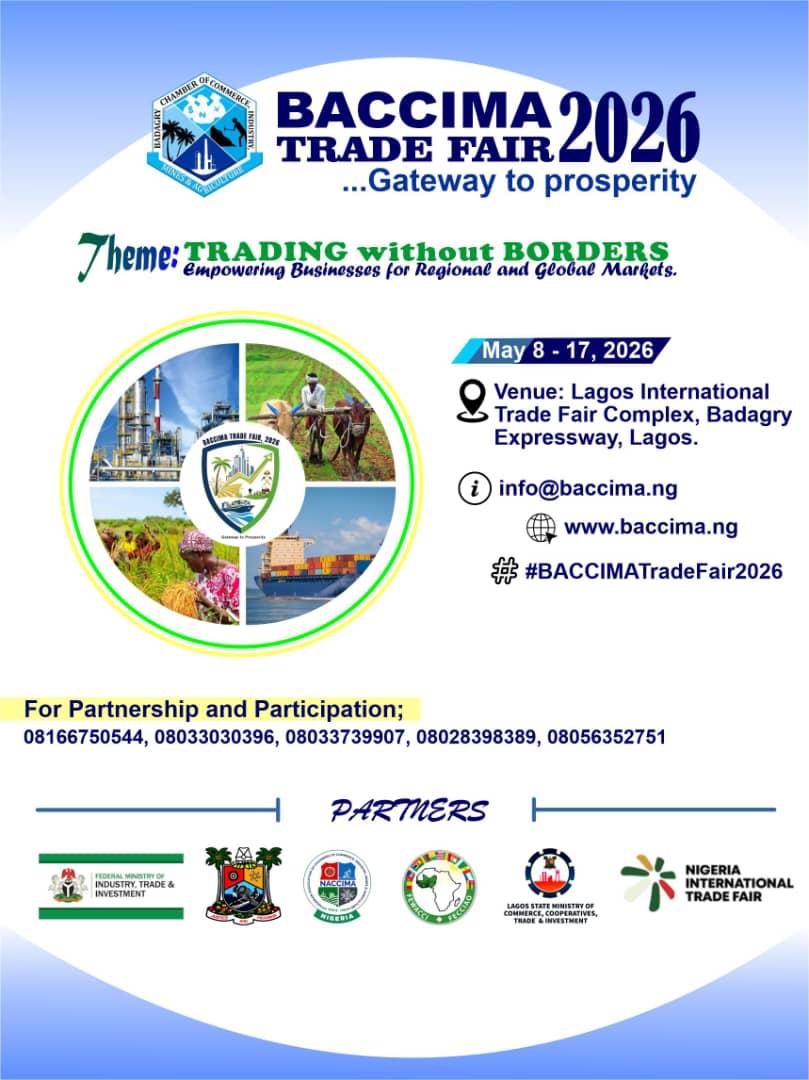 BACCIMA TRADE FAIR flier