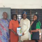 BACCIMA PRESIDENT ALHAJI YAHAYA, ON COURTESY VISIT TO THE NEW BADAGRY COOPERATIVE AREA OFFICER
