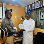 ‘ONLY GOD IS WISE’ AGENCY CHAIRMAN, ALHAJI MOBASHIRU ADETONA RECEIVES BACCIMA DELEGATION ON A ‘THANK YOU’ VISIT